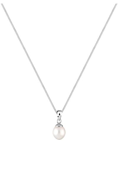 ELLI Náhrdelník ze sladkovodních kultivovaných perel 925 Sterling Silver
