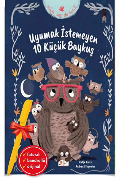 TÜRKİYE İŞ BANKASI KÜLTÜR YAYINLARI قلم ألفا + 10 بومة صغيرة لا تريد النوم (ج...