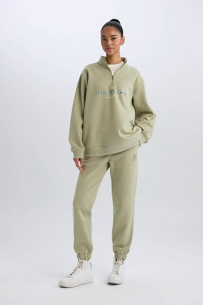 DeFacto Bedruckte Jogginghose mit Taschen – Standardgröße E5712ax24wn