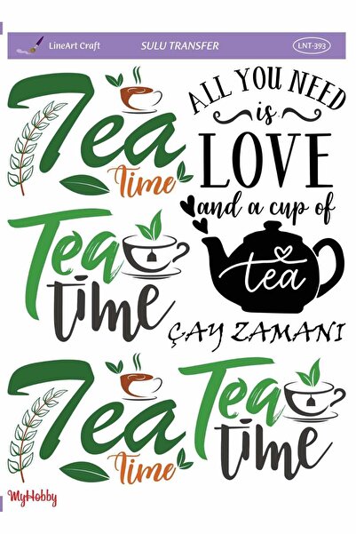 LİNEART Lineart Sulu Transfer No:LNT393 25x35cm