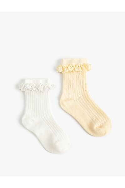 Koton Set of 2 Socks Cotton