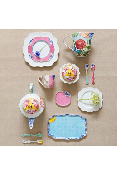 Pip Studio Royal Sarı Pembe Porselen Şekerlik 235 ml