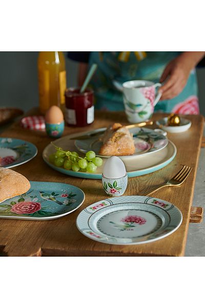 Pip Studio Blushing Birds White Porcelain Tea Plate 9 Cm