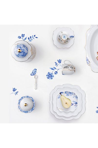 Pip Studio Royal White Blue White Porcelain Tea Plate 10 Cm