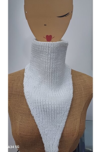 Nishstyle Düz Kesim Tak Çıkar Model Yün Boyunluk