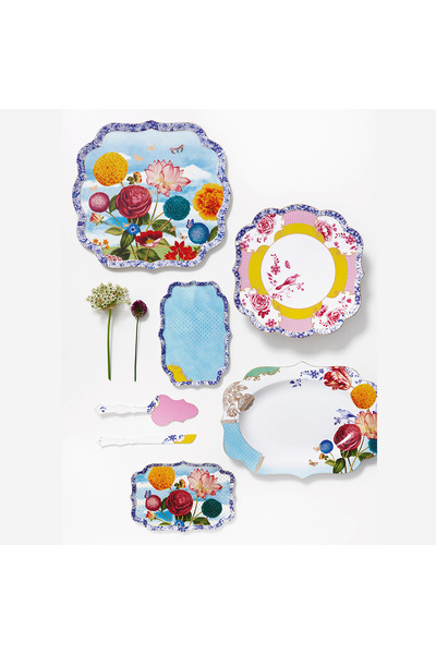 Pip Studio Royal Mavi Porselen Tepsi 26 Cm