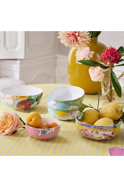Pip Studio Royal Pink Porcelain Bowl 12.5 Cm