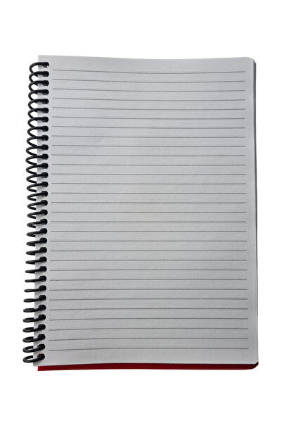 Şirin Yün A5 Spiralli Pvc Kapaklı 80 Yaprak Çizgili Defter 1 Adet Gri