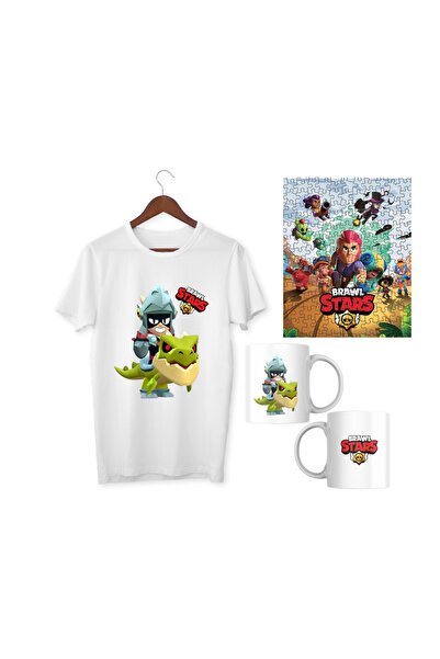 ALPŞAN TİCARET Μπλουζάκι Brawl Stars Draco Brawl Stars Jigsaw Puzzle Brawl St...