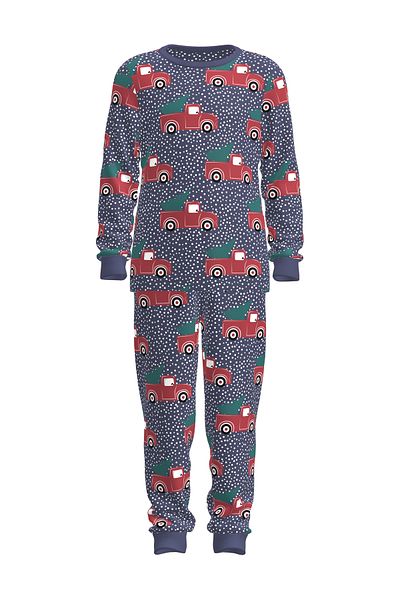 Penti Blaues Thermo-Pyjama-Set „The Truck“ für Jungen