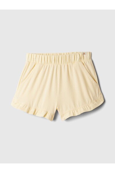 GAP Kız Bebek Sarı Mix and Match Pull-On Şort