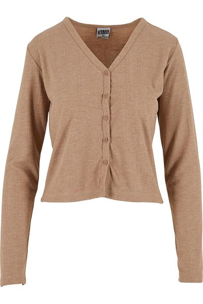 Urban Classics Damen-Rippstrickjacke