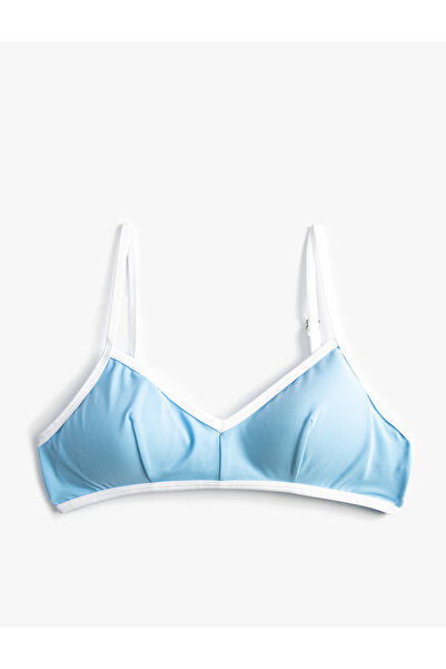 Koton Μπικίνι τοπ με λεπτομέρεια σταυρωτής γραβάτας