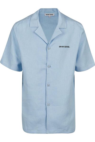 9N1M SENSE Herren Linen Hemd Mykonos