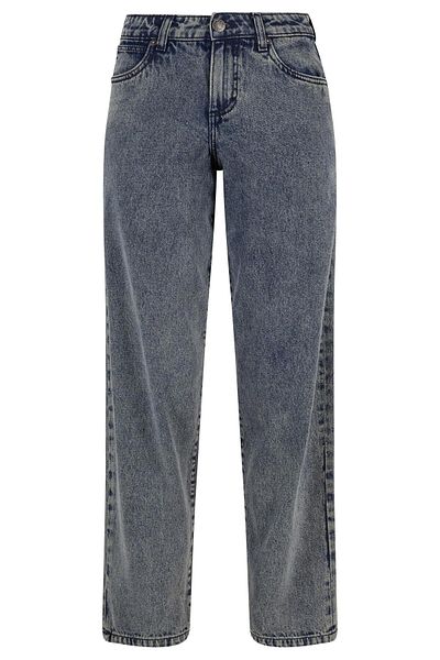 Urban Classics Damen Mid Waist 90er Jeans