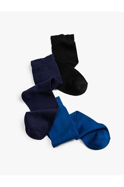 Koton Simple 3-Piece Sock Set