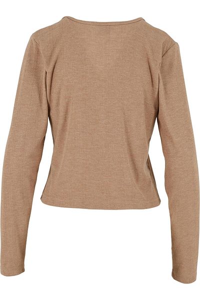 Urban Classics Damen-Rippstrickjacke