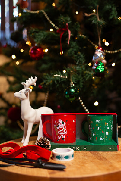 Rakle Christmas Ho Ho Ho 2'li Kupa Seti 246 cc