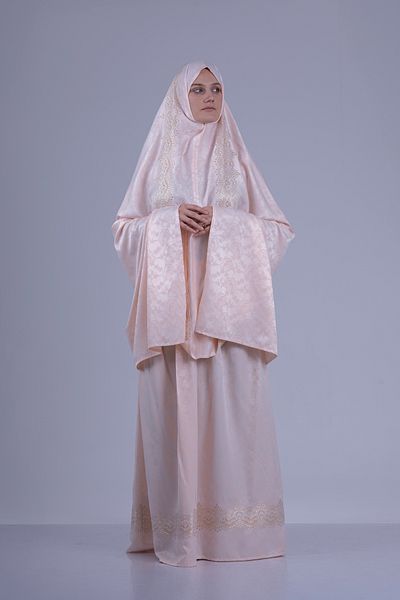 tulteks Luxury Quality Patterned Two Piece Prayer Set
