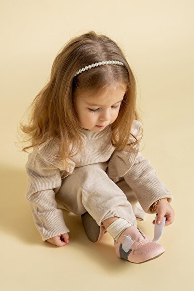 HOPFRÖG Smart Walker First Prime Havalı Pembe Barefoot İlk Adım Bebek Ayakkabı