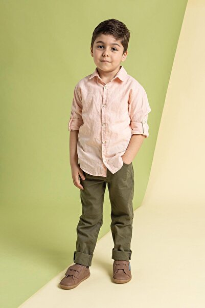 HOPFRÖG Smart Walker Casual Kahverengi Meşe Barefoot Çocuk Ayakkabı