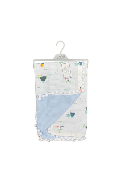 Sebi Bebe 9212 Model Pompom 70X90Cm Blanket