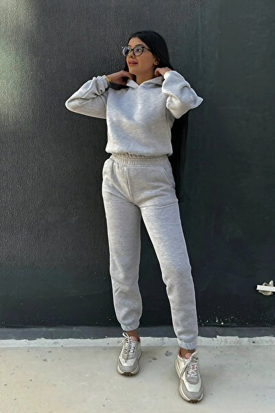 YAKAMEL Γυναικείο σετ αθλητικών φόρμων από στραγγισμένο βαμβάκι, εύκαμπτο και...