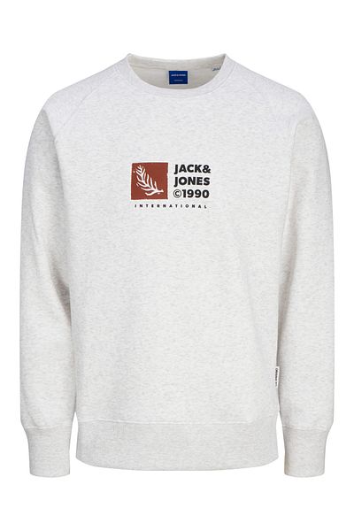 Jack & Jones Crew Neck Raised and Printed Men's Sweatshirt