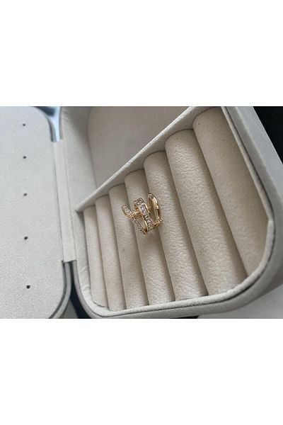 Modadiro Stars Baguette Compression Cartilage Earring