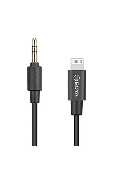 BOYA BY-K1 Lightning to 3.5mm Mikrofon Kablosu
