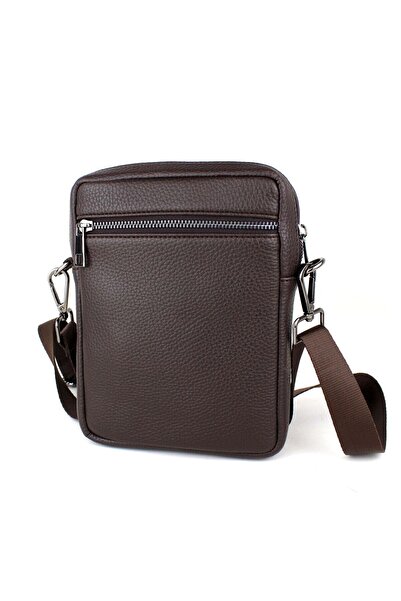 deri,se club Men's Brown Strap Messenger Bag Shoulder Bag
