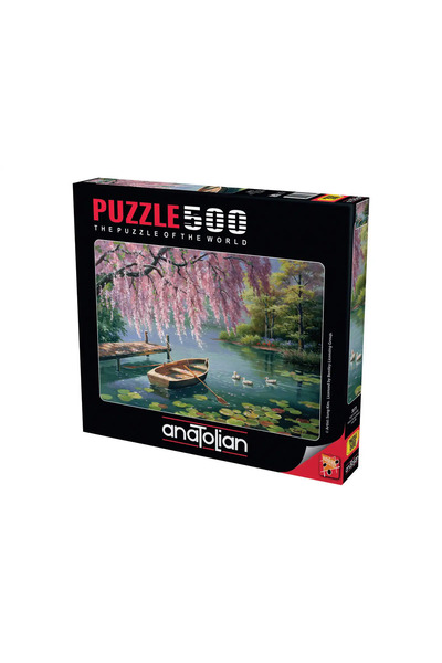 Anatolian Puzzle 500 Parça Yapboz Puzzle - Söğüt Güzelliği 3573