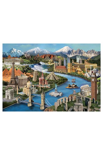 Anatolian Puzzle لغز مكون من 2000 قطعة / مكان أيقوني - الكود: 3941