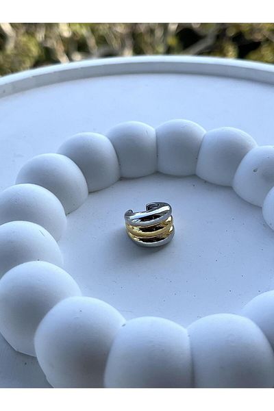 Modadiro Triple Mix Ring Earcuff - Stylish and Comfortable