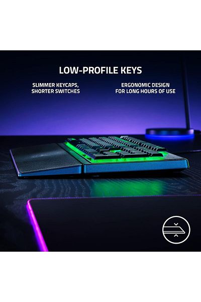 RAZER Ornata V3 X Gaming Keyboard Mecha Membrane switches - Black