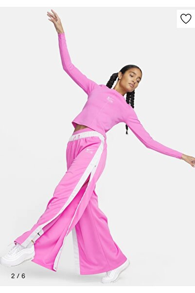 Nike NSW Air Mr Breakaway Pant Çıtçıtlı Pembe Kadın Eşofman Altı