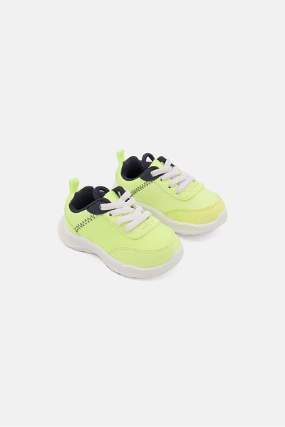 Oshkosh B’Gosh Toddlers Boy Lace Up Casual Shoes, Lime