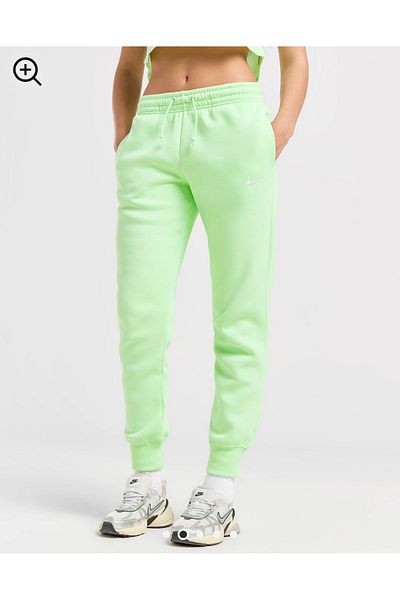 Nike Sportswear Phoenix Fleece Mid-Rise Green Women's Sweatpants
