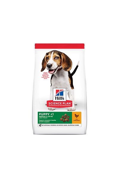 Hill's Hills Science Plan Chichen Medium Dry Puppy Food - 2.5 kg