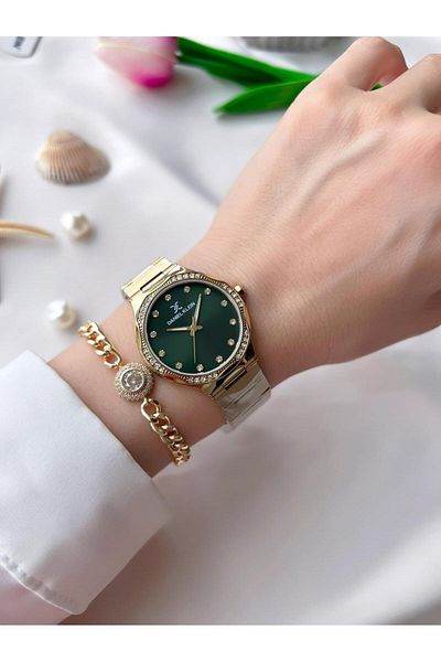 Daniel Klein Steel Band 30 Mt Water Resistant Women's Wrist Watch+Bracelet Bfg.13479.X3