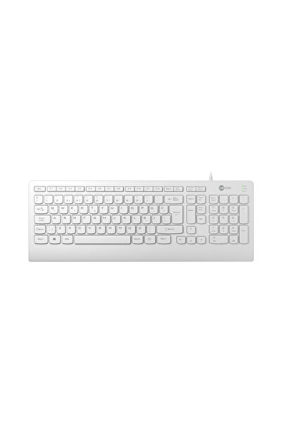 Lecoo Kb103 Usb Kablolu Türkçe Q Klavye Beyaz