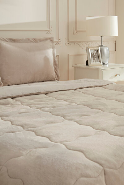 Karaca Home Flufy Çift Kişilik Soft Dream Comfort Set Bej