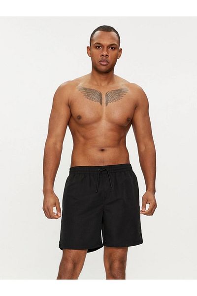 Guess Ανδρικό μαύρο μαγιό Swımtrunk Basic Medium F4gt01wg282-jblk