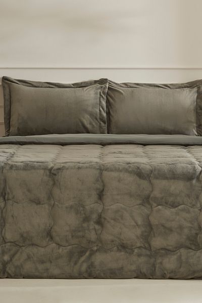 Karaca Home Flufy Single Soft Dream Comfort/Σετ ύπνου Χακί