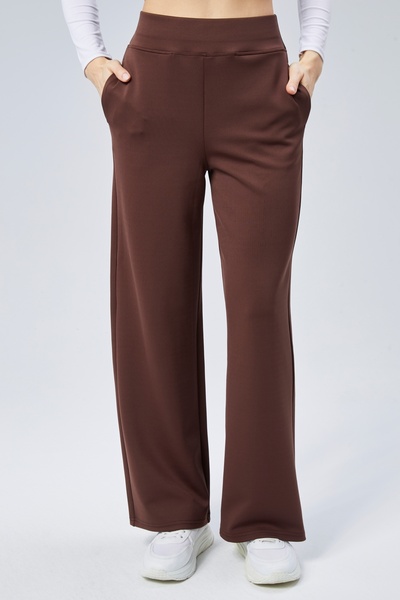 Maison La Femme Women Brown Trousers