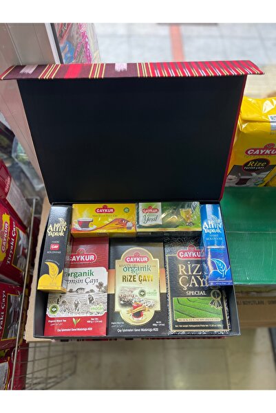 Çaykur Sevdiklerinize Hediyeniz Keşanlı kutuda özel hediye çay ve kolanya