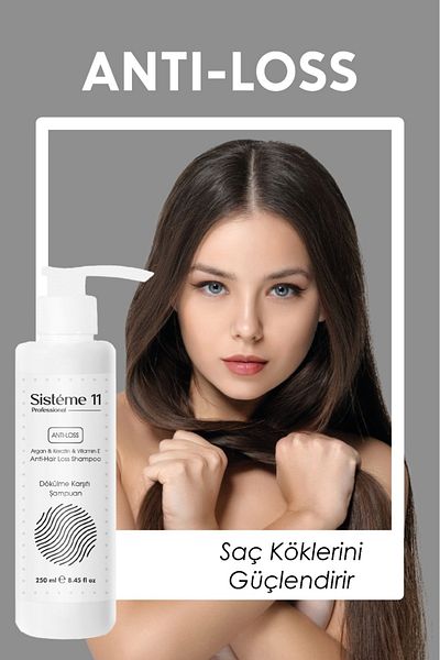 Sistéme 11 System 11 Anti-Spill Shampoo 	 250ml 8684091009344