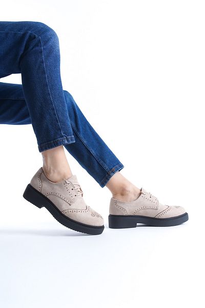 Modabuymus Yampa Ten Suede Oxford Daily Pantofi confortabili pentru femei