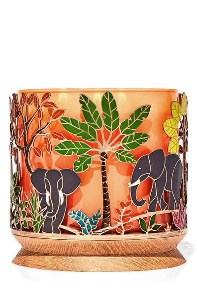 Bath & Body Works حامل شموع ثلاثي الفتيل على شكل فيل