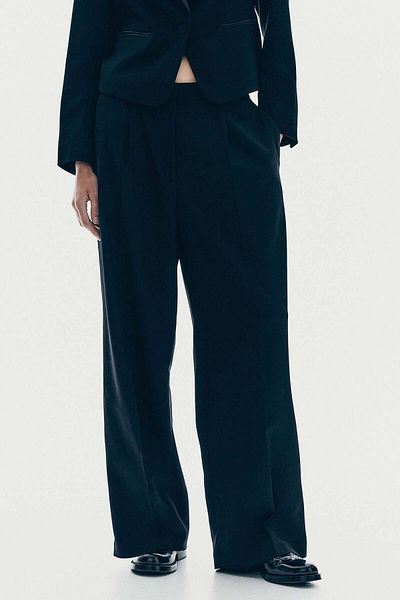 H&M Straight tailored trousers